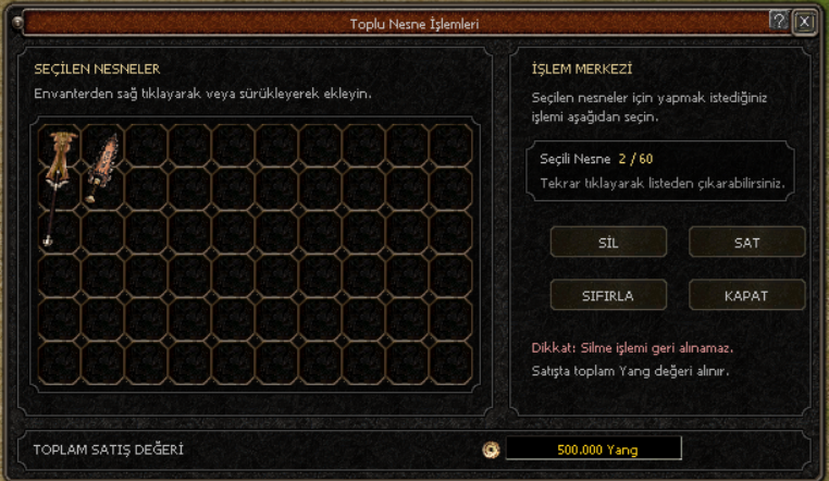 Toplu Sil Sat